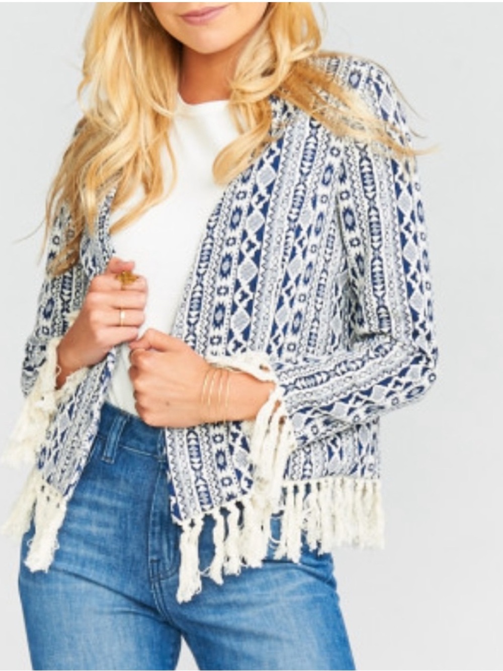 Show Me Tour MuMu Beverly Tassel Blazer - Picture 2 of 9